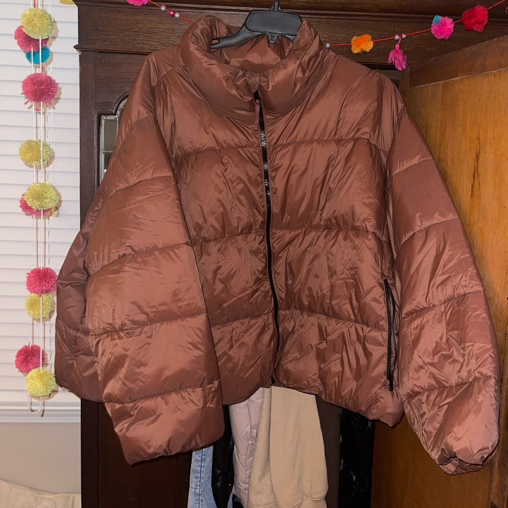 Brand new plus size puffer jacket